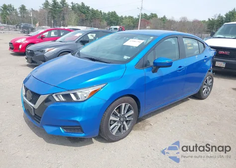 2021 Nissan Versa Sv Xtronic Cvt z USA, uszkodzony, nr VIN 3N1CN8EV5ML872963